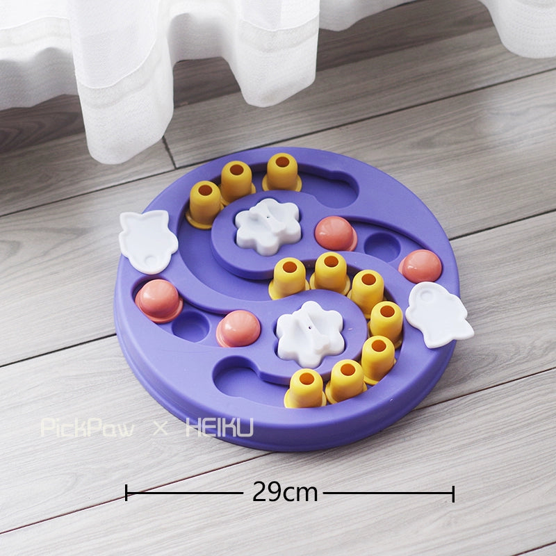 Leakage Food Plate Increase IQ Dogs and Cats Maze Pet Toy