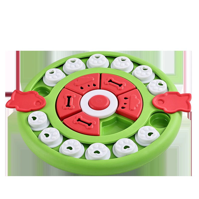 Pet Storage Food Container Dog Sound Educational Toy Slow Feeding Bowl Cat Snack Food Bowl Relieving Stuffy Smell Toy