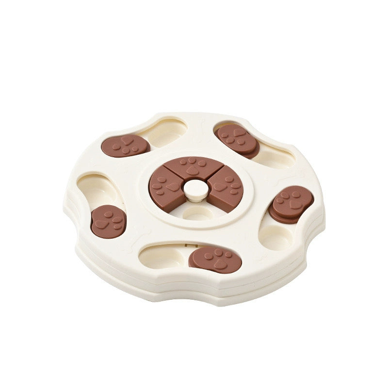 Pet Storage Food Container Dog Sound Educational Toy Slow Feeding Bowl Cat Snack Food Bowl Relieving Stuffy Smell Toy
