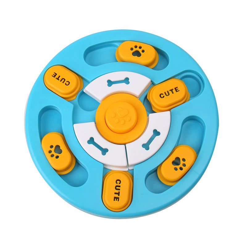 Pet Storage Food Container Dog Sound Educational Toy Slow Feeding Bowl Cat Snack Food Bowl Relieving Stuffy Smell Toy