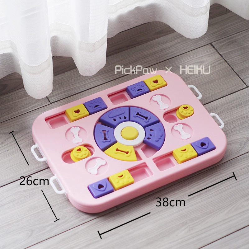 Leakage Food Plate Increase IQ Dogs and Cats Maze Pet Toy