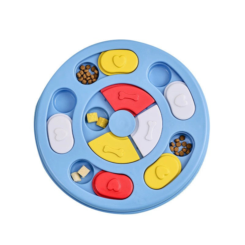 Pet Storage Food Container Dog Sound Educational Toy Slow Feeding Bowl Cat Snack Food Bowl Relieving Stuffy Smell Toy