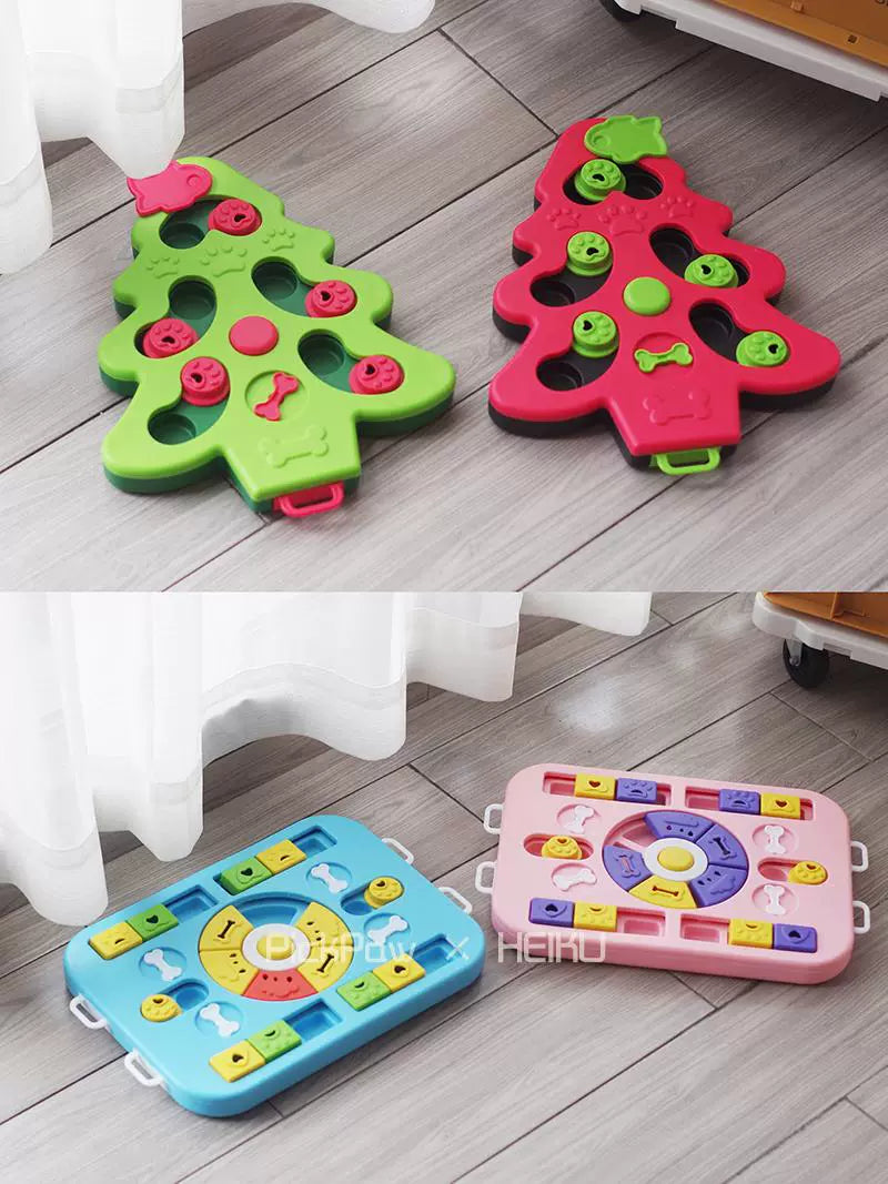 Leakage Food Plate Increase IQ Dogs and Cats Maze Pet Toy