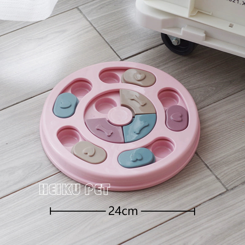 Leakage Food Plate Increase IQ Dogs and Cats Maze Pet Toy