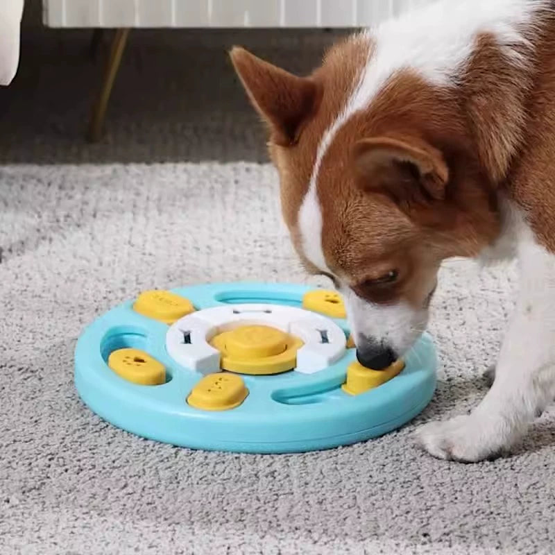 Pet Storage Food Container Dog Sound Educational Toy Slow Feeding Bowl Cat Snack Food Bowl Relieving Stuffy Smell Toy