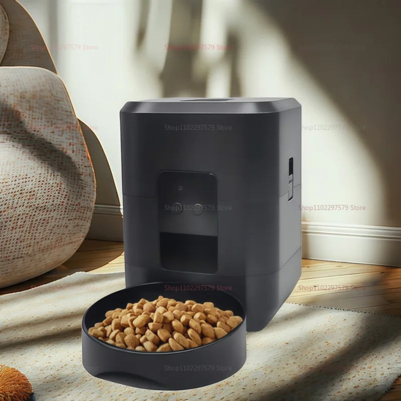 2025 Smart 2L Pet Feeder Automatic Wifi App-Controlled Dry Food Dispenser for Cats Dogs Home Pet Supplies Dinner Time Pet Care.