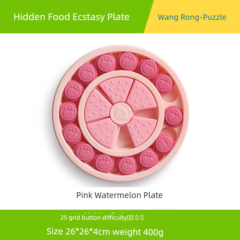 Pet Food Leakage Educational Toys Hide Food Relieving Stuffy Fengrong Dog Bowl Cat Bowl Placemat Smell Training Dog Feeder Slow Food Plate