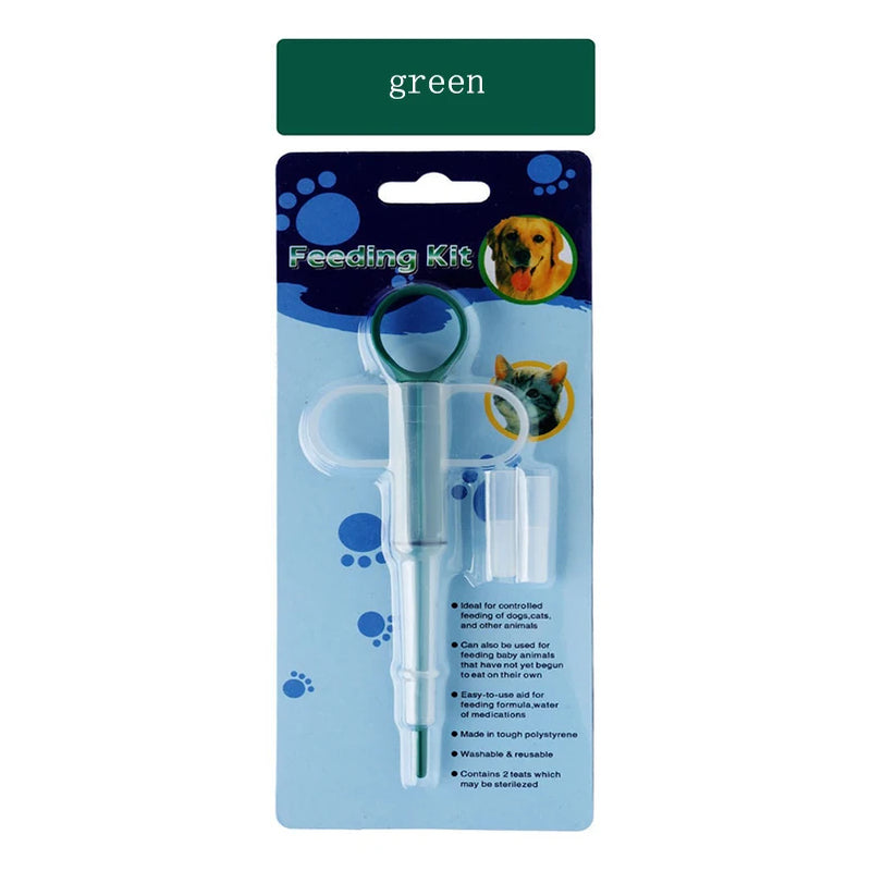 New pet feeding syringe safe silicone comfortable cat feeding medicine stick deworming liquid medicine syringe pet supplies