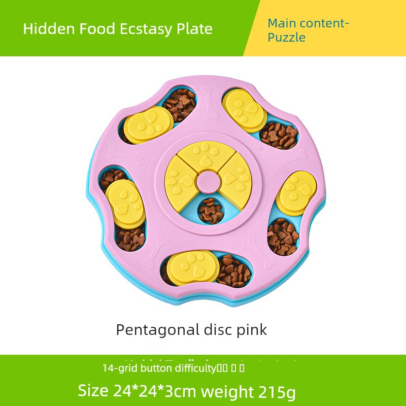 Pet Food Leakage Educational Toys Hide Food Relieving Stuffy Fengrong Dog Bowl Cat Bowl Placemat Smell Training Dog Feeder Slow Food Plate