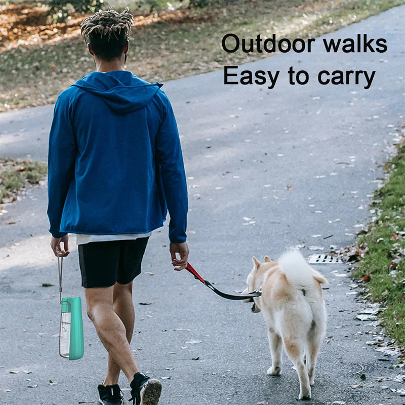 Pet Puppy Water Bottle For Small Large Dogs Cat Portable Foldable Dog Water Dispenser Outdoor Walking Chihuahua Drinking Bowls