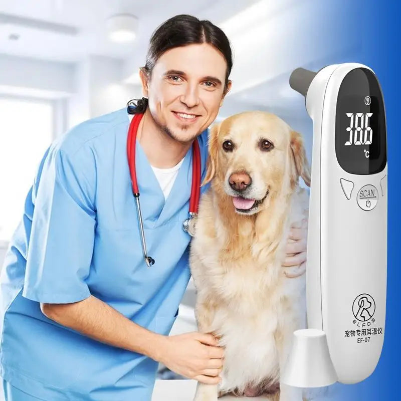 Pet Thermometers For Dogs Vet Tech Thermometers Accurate Fever Detection Device For Pet Pet Supplies Veterinary Thermometers