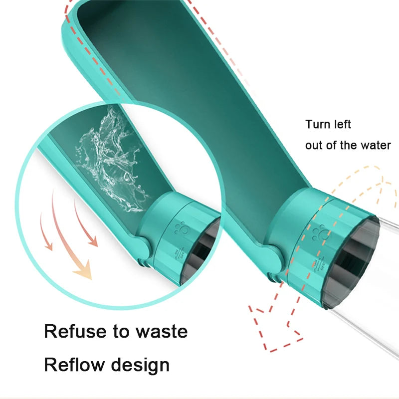 Pet Puppy Water Bottle For Small Large Dogs Cat Portable Foldable Dog Water Dispenser Outdoor Walking Chihuahua Drinking Bowls