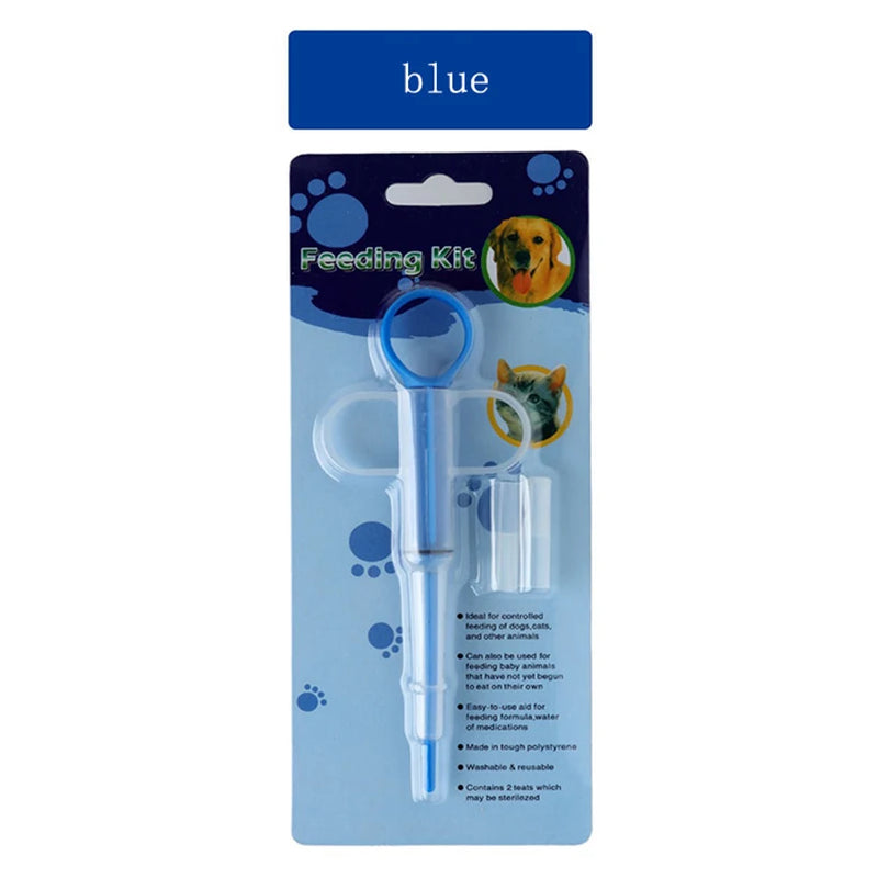New pet feeding syringe safe silicone comfortable cat feeding medicine stick deworming liquid medicine syringe pet supplies