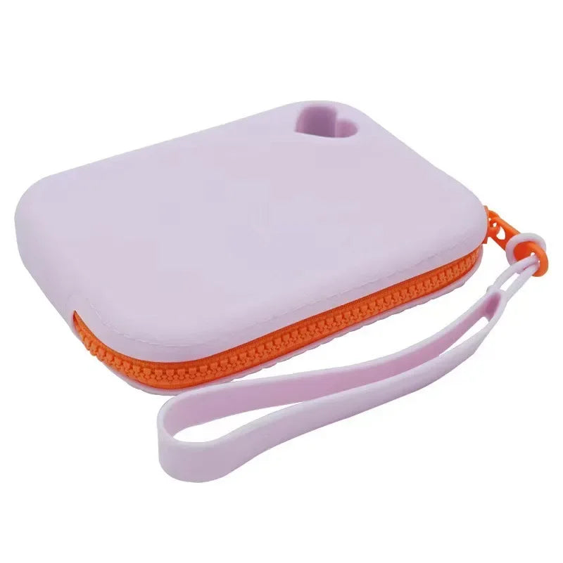 1PC Portable Silicone Dog Treat Pouch - Leak-Proof Training Bag for Travel & Outdoor Use