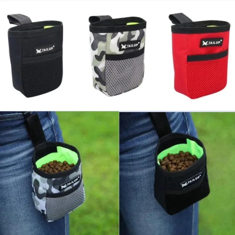 Pet Outdoor Portable Training Dog Snack Bag Pet Supplies Strong Wear Resistance Large Capacity Puppy Products Waist Bag Durable