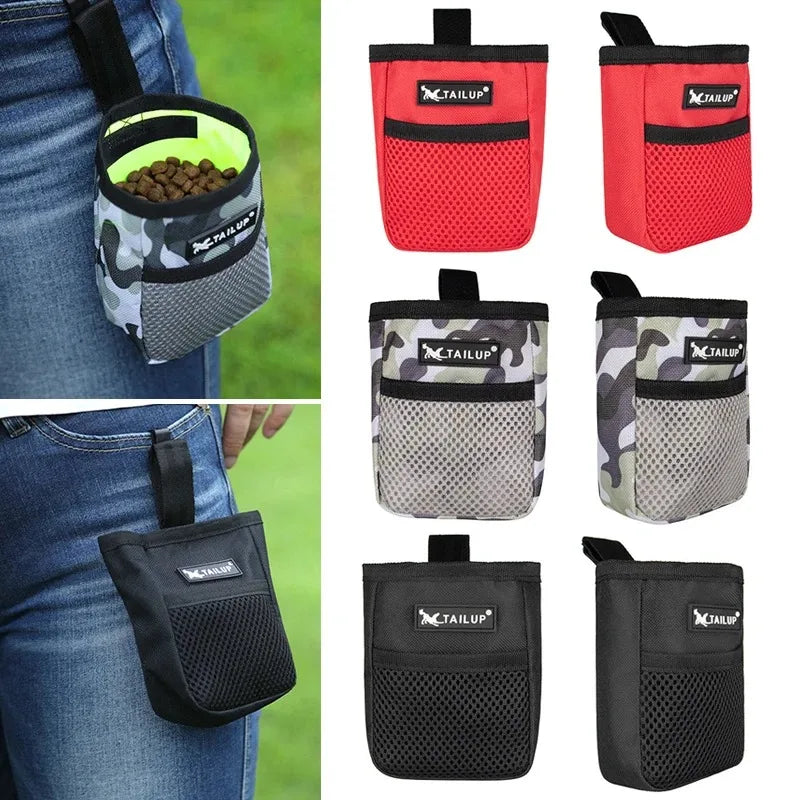Pet Outdoor Portable Training Dog Snack Bag Pet Supplies Strong Wear Resistance Large Capacity Puppy Products Waist Bag Durable