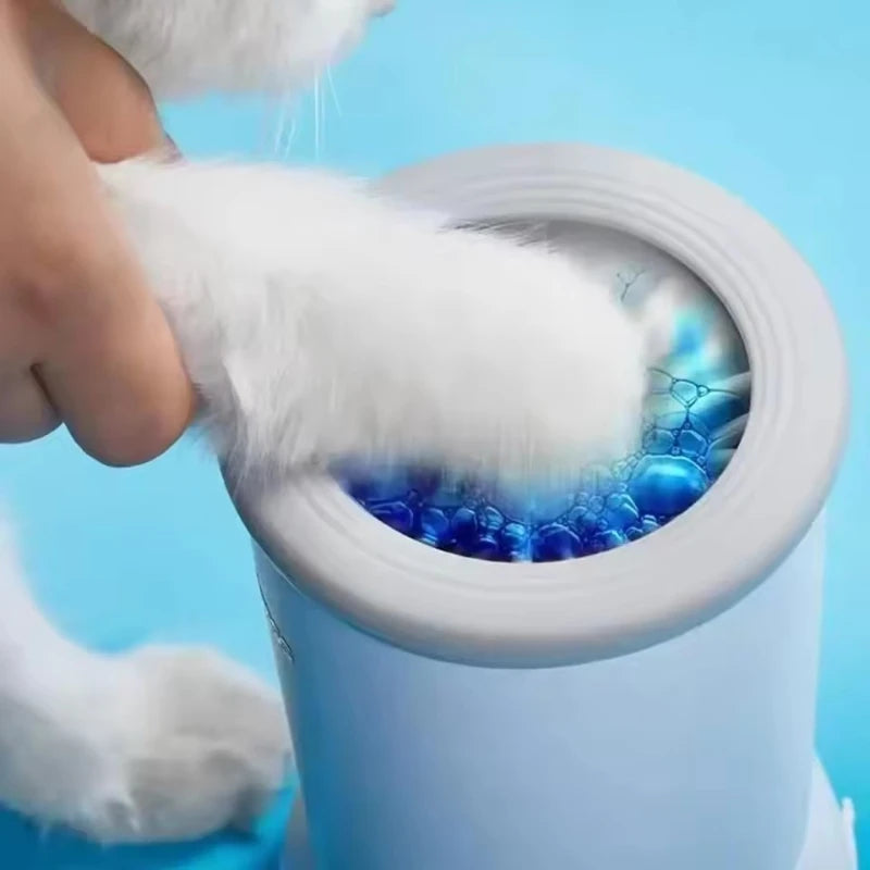 Automatic Dog Paw Cleaner Pet Foot Paw Washer Electric Paw Massager USB Charging for Small Medium Large Dogs Pet Foot Washer Cup