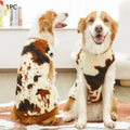 Pet Plush Jumpsuit Autumn Winter Medium Small Dog Clothes Warm Fleece Sweet Pajamas Kitten Puppy Cute Pullover Chihuahua Pug