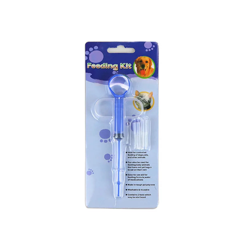 Pet Cat Dog Medicine Feeding Stick Kit Animal Drug Feeder Veterinary Suppliers