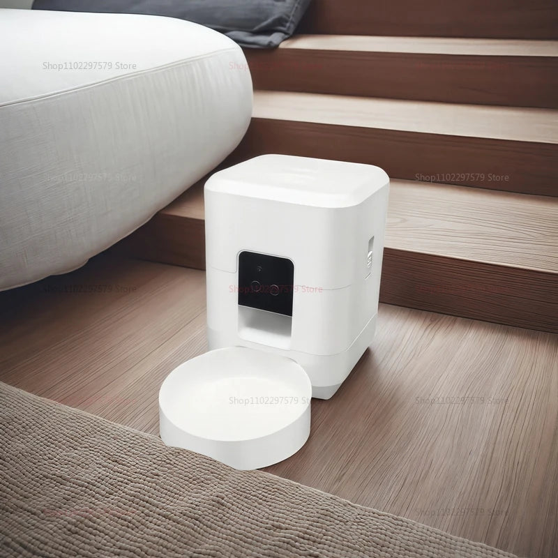 2025 Smart 2L Pet Feeder Automatic Wifi App-Controlled Dry Food Dispenser for Cats Dogs Home Pet Supplies Dinner Time Pet Care.