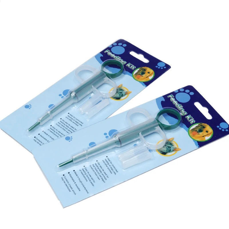 New pet feeding syringe safe silicone comfortable cat feeding medicine stick deworming liquid medicine syringe pet supplies