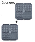 Pet Lick Silicone Mat for Dogs Pet Slow Food Plate Dog Bathing Distraction Silicone Dog Sucker Food Training Dog Feeder Supplies