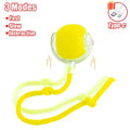 New Cat Interactive Ball Toy Automatic Rolling Ball Faux Tail Rechargeable Smart Pet Electric Toy Dog Cat Training Imitate Mouse