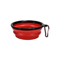 Cuenco plegable para mascotas de 350mL, suministros para perros, cuenco portátil para viajes al aire libre,  dog accessories